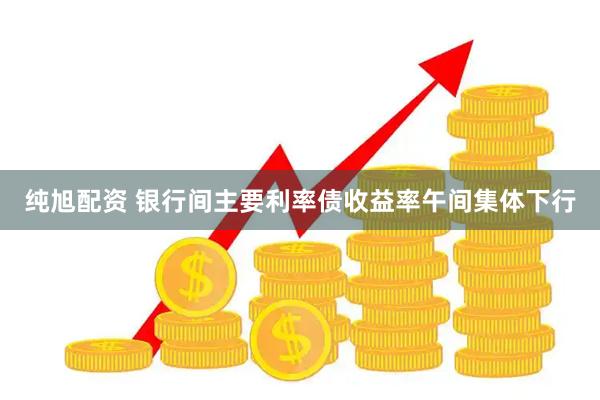 纯旭配资 银行间主要利率债收益率午间集体下行